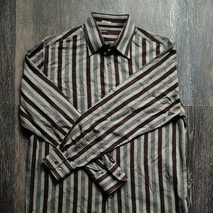 Perry Ellis Medium Dress Shirt for Men